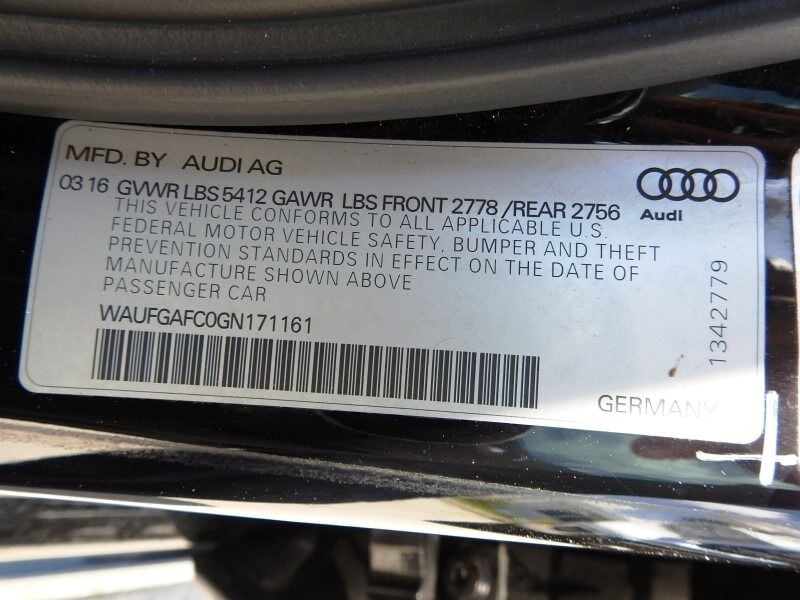2016 Audi A6 Sedan - $20,900