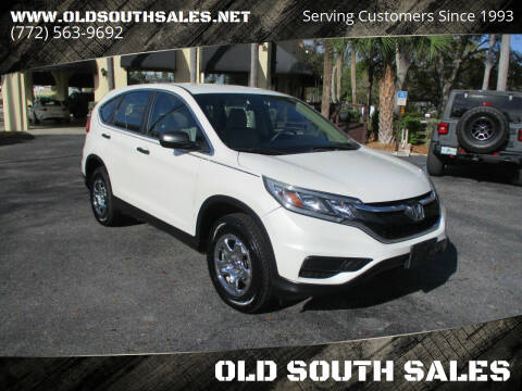 2015 Honda CR-V for sale at OLD SOUTH SALES in Vero Beach FL