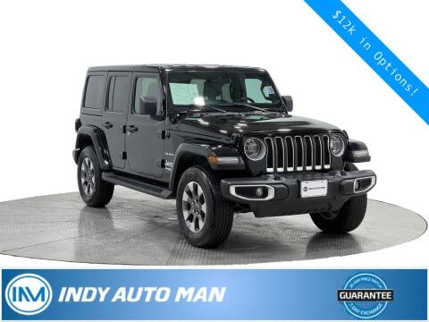 2020 Jeep Wrangler Unlimited for sale at INDY AUTO MAN in Indianapolis IN