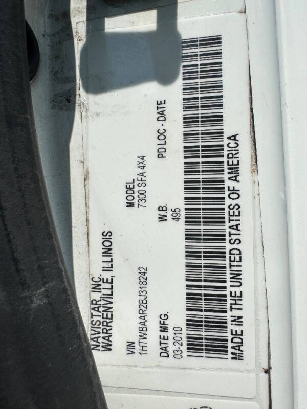 2011 International WorkStar 7300