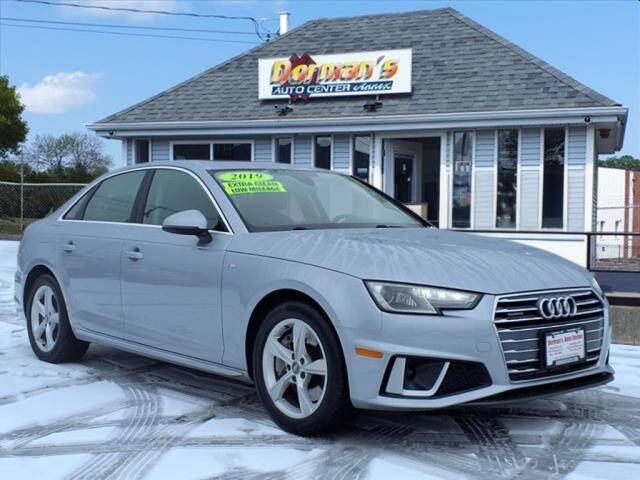 2019 Audi A4 for sale at Dorman's Auto Sales of Pawtucket in Pawtucket RI