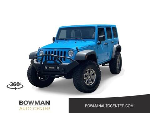 2017 Jeep Wrangler Unlimited for sale at Bowman Auto Center in Clarkston MI