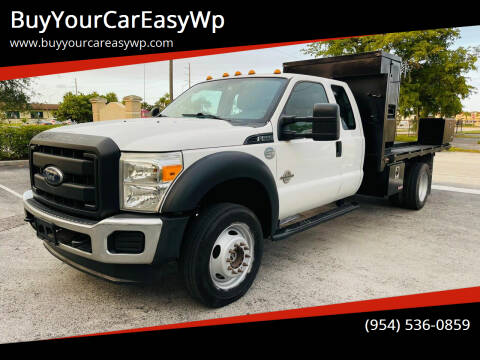 2014 Ford F-550 Super Duty for sale at BuyYourCarEasyWp in West Park FL