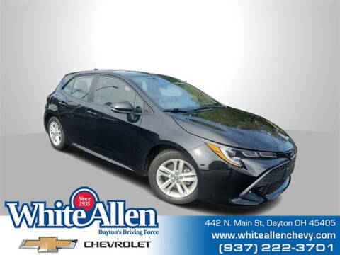 2020 Toyota Corolla Hatchback for sale at WHITE-ALLEN CHEVROLET in Dayton OH
