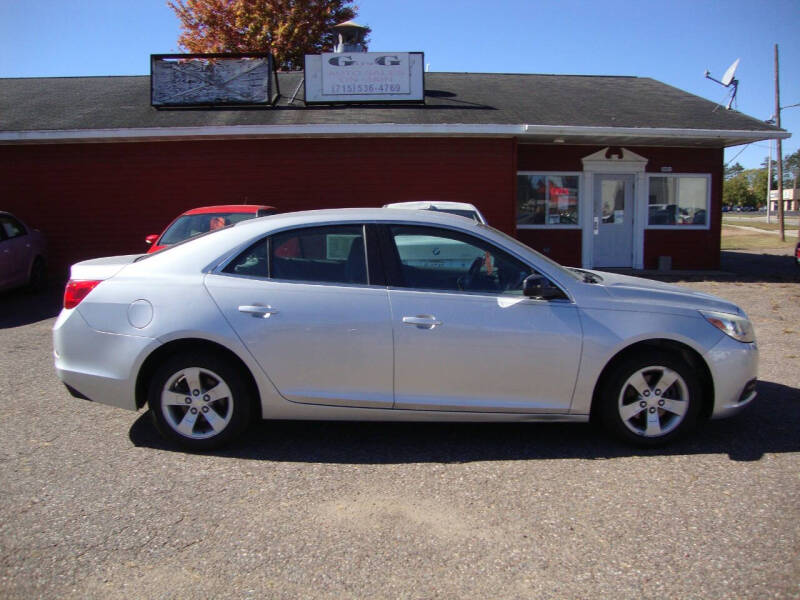 2013 Chevrolet Malibu for sale at G and G AUTO SALES in Merrill WI