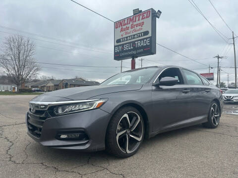 2020 Honda Accord for sale at Unlimited Auto Group in West Chester OH