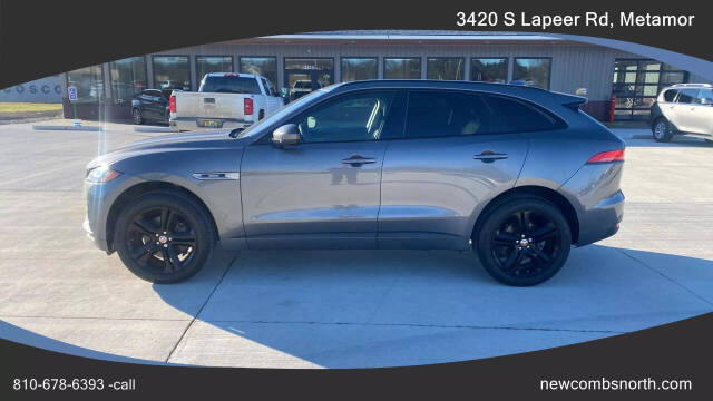 2017 Jaguar F-PACE for sale at Newcombs North Certified Auto Sales in Metamora, MI