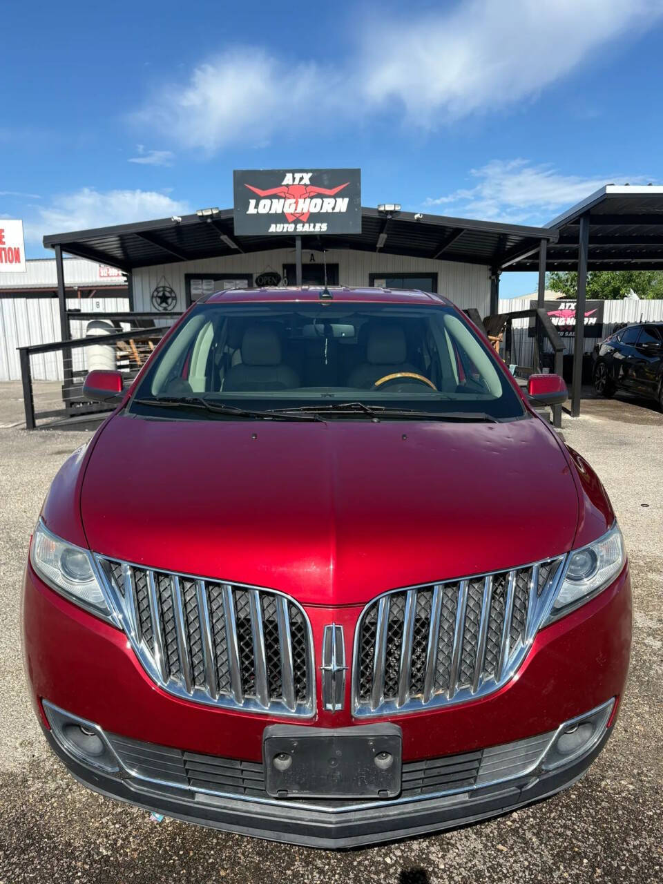 Red 2014 Lincoln MKX Base 4dr SUV 2