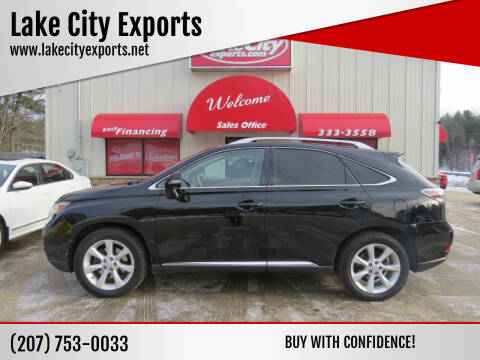 2012 Lexus RX 350 for sale at Lake City Exports in Auburn ME