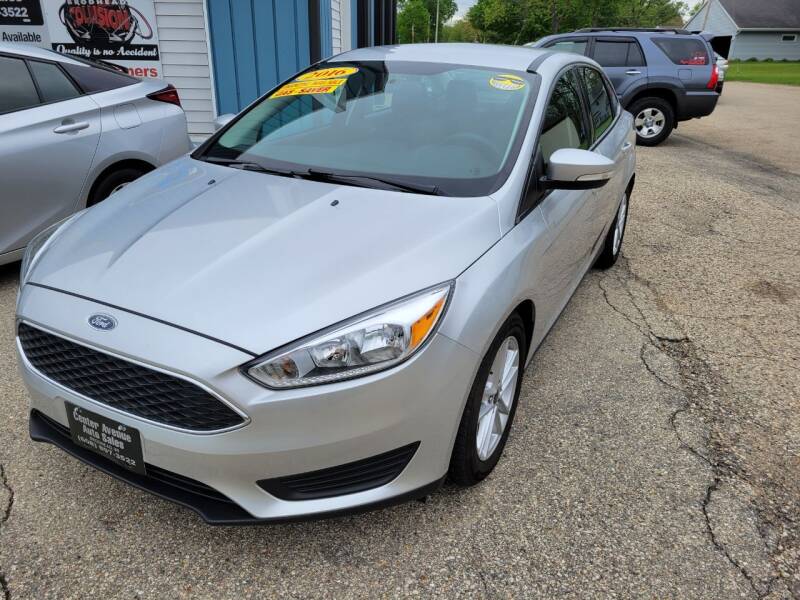 2016 Ford Focus for sale at CENTER AVENUE AUTO SALES in Brodhead WI