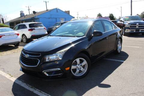 2015 Chevrolet Cruze for sale at Drive Now Auto Sales in Norfolk VA