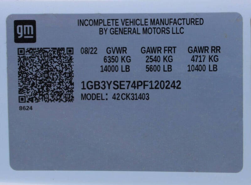 2023 Chevrolet Silverado 3500HD CC