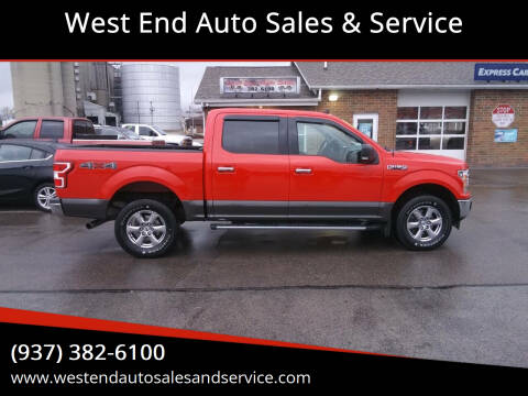 2019 Ford F-150 for sale at West End Auto Sales & Service in Wilmington OH