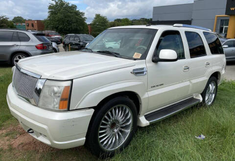 2003 Cadillac Escalade for sale at Pars Auto Sales Inc in Stone Mountain GA