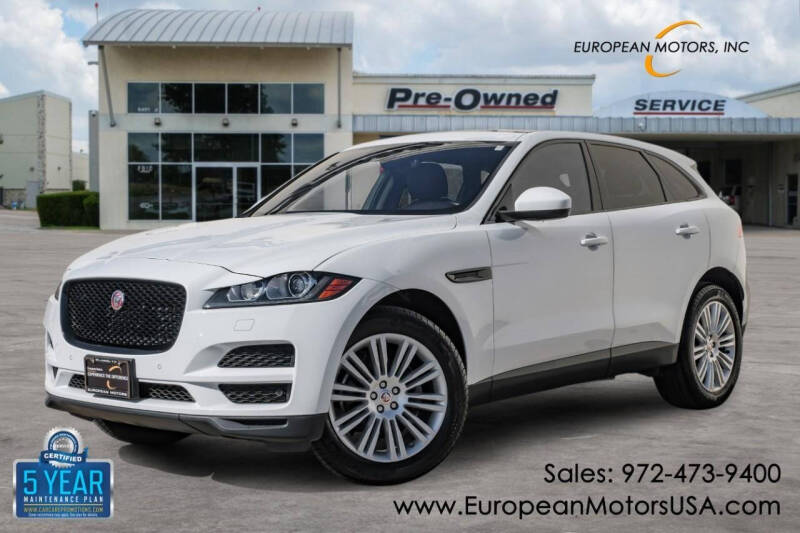 2020 Jaguar F-PACE for sale at European Motors Inc in Plano TX