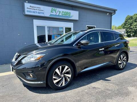 2015 Nissan Murano for sale at 24/7 Cars in Bluffton IN
