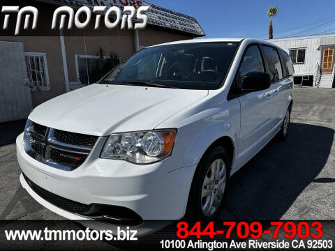 2016 Dodge Grand Caravan for sale at TM Motors in Riverside CA