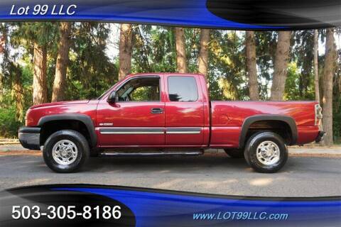 2004 Chevrolet Silverado 2500 for sale at LOT 99 LLC in Milwaukie OR