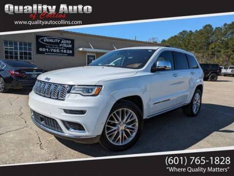 2017 Jeep Grand Cherokee for sale at Quality Auto of Collins in Collins MS