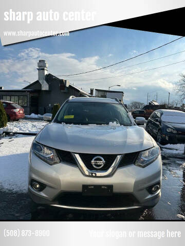 2015 Nissan Rogue for sale at sharp auto center in Worcester MA