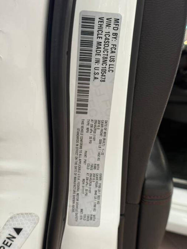 2022 Dodge Durango R/T