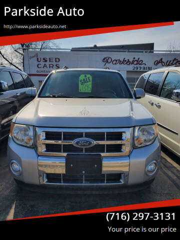 2009 Ford Escape for sale at Parkside Auto in Niagara Falls NY