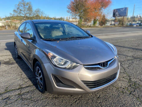 2016 Hyundai Elantra for sale at Bright Star Motors in Tacoma WA
