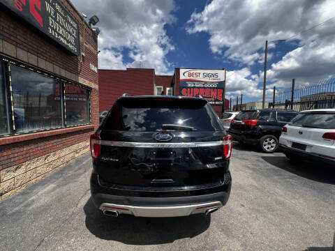 2016 Ford Explorer Platinum