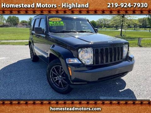 2012 Jeep Liberty for sale at HOMESTEAD MOTORS in Highland IN
