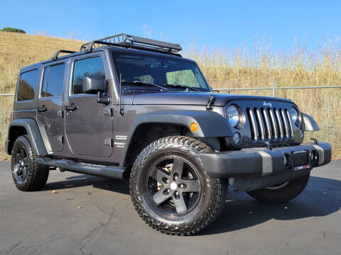 2018 Jeep Wrangler JK Unlimited for sale at Planet Cars in Fairfield CA