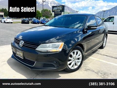 2014 Volkswagen Jetta for sale at Auto Select in Orem UT