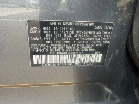 2019 Subaru Ascent Premium 7-Passenger