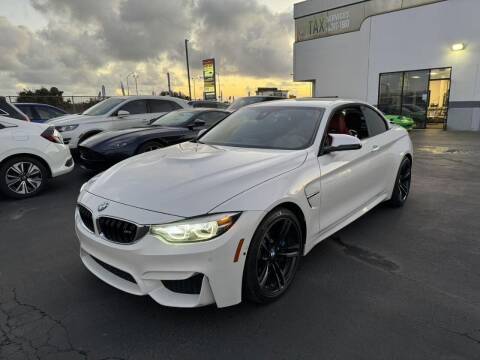 2018 BMW M4 for sale at Online Auto Group Inc in San Diego CA