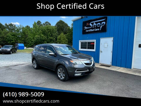 2012 Acura MDX for sale at Shop Certified Cars in Easton MD