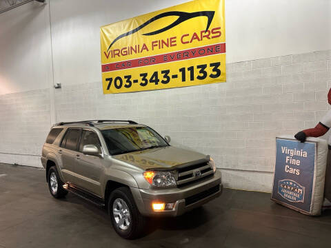 2005 Toyota 4Runner for sale at Virginia Fine Cars in Chantilly VA