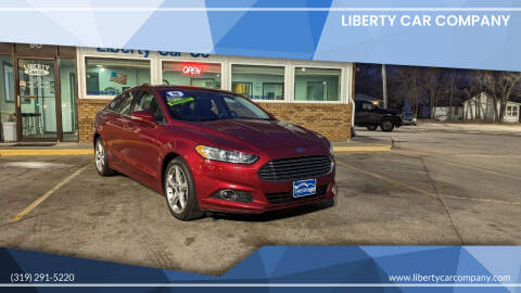 2016 Ford Fusion for sale at Liberty Car Company in Waterloo IA