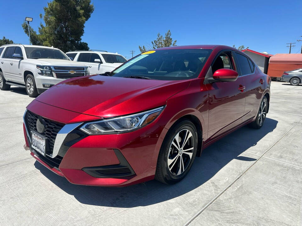 2021 Nissan Sentra for sale at Magic Auto Sales in Hesperia, CA