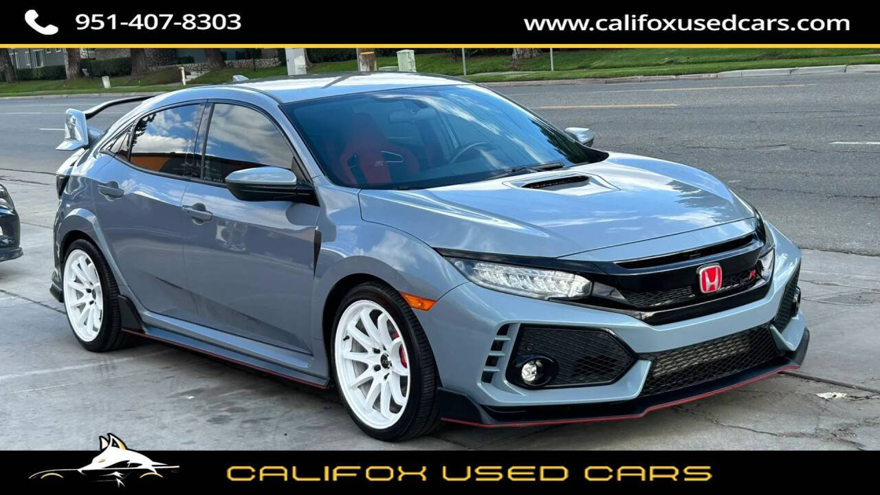 Dk. Gray 2019 Honda Civic Type R Touring Type R Touring 4dr Hatchback 1