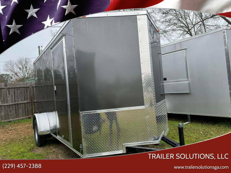 2025 6x12 Single Axle 6x12SA ENCLOSED CARGO TRAILER for sale at Trailer Solutions, LLC in Fitzgerald GA