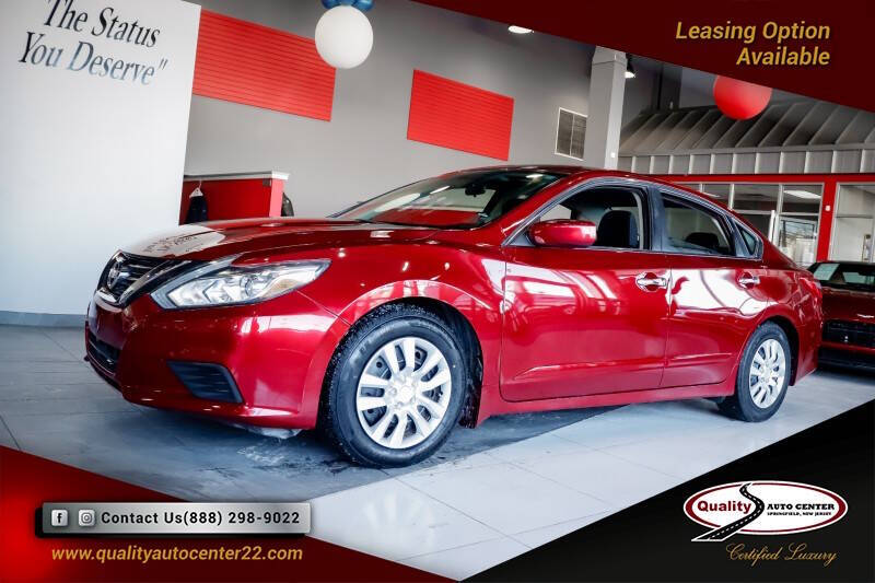 2017 Nissan Altima for sale at Quality Auto Center in Springfield NJ