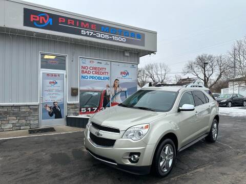 2014 Chevrolet Equinox for sale at Prime Motors in Lansing MI