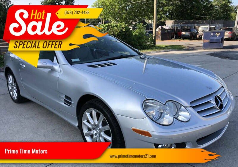 2007 Mercedes-Benz SL-Class for sale at Prime Time Motors in Marietta GA