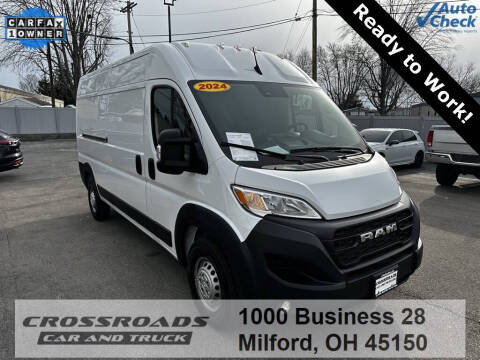 2024 RAM ProMaster for sale at Crossroads Car and Truck - Crossroads Car & Truck - Milford in Milford OH