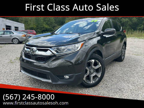 2017 Honda CR-V for sale at First Class Auto Sales MI in Erie MI