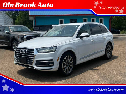 2019 Audi Q7 for sale at Ole Brook Auto in Brookhaven MS