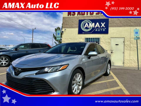 2020 Toyota Camry for sale at AMAX Auto LLC in El Paso TX