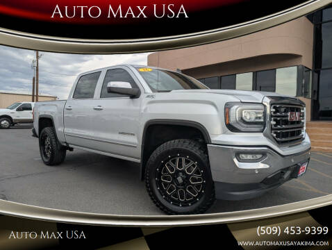 2016 GMC Sierra 1500 for sale at Auto Max USA in Puyallup WA