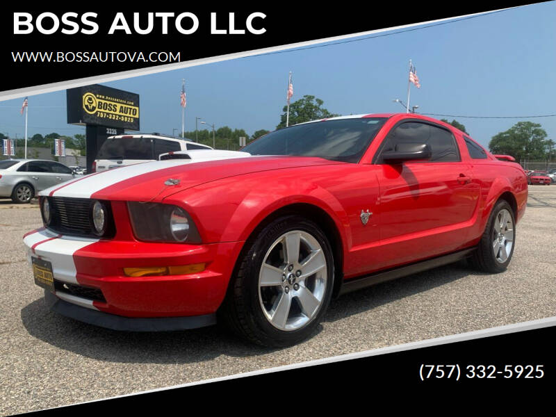 2009 Ford Mustang for sale at BOSS AUTO LLC in Norfolk VA