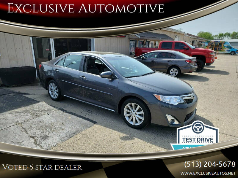 2013 Toyota Camry for sale at Exclusive Automotive in West Chester OH