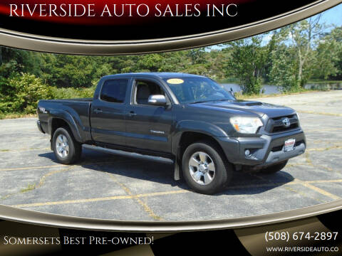 2012 Toyota Tacoma for sale at RIVERSIDE AUTO SALES INC in Somerset MA